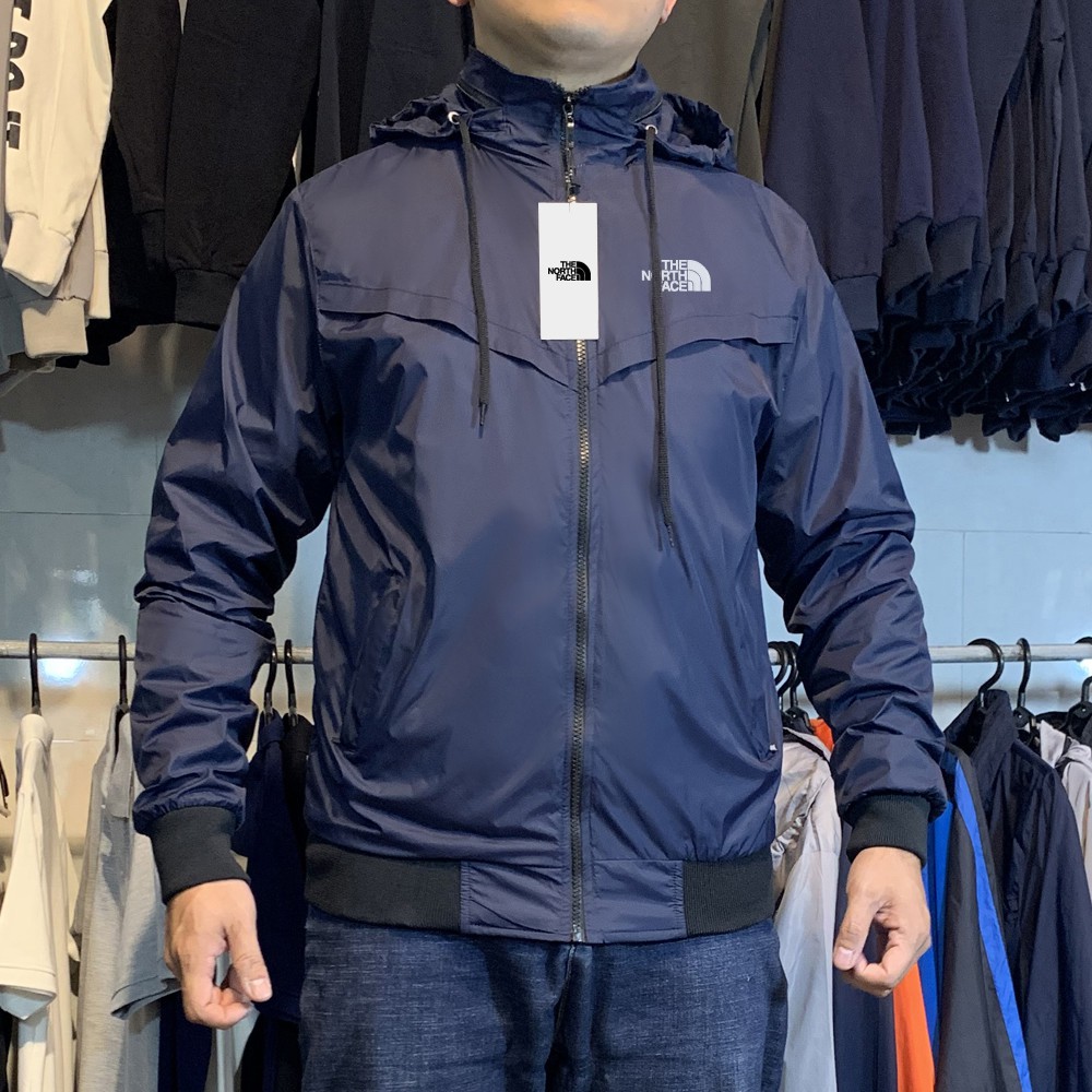 Áo khoác gió nam 2 lớp chống NƯỚC, có mũ lót nỉ bên trong ấm áp cao cấp,DÀY DẶN