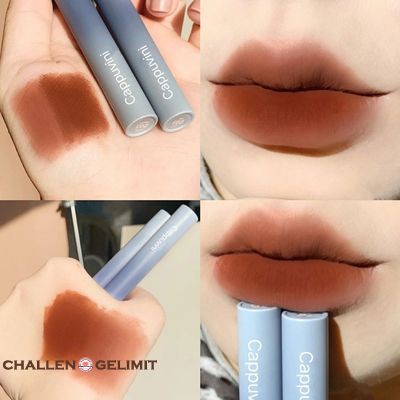 [Hàng mới về] Son Kem Lì Mịn Cappuvini Trang Điểm Thời Trang Nhiều Màu Tùy Chọn | BigBuy360 - bigbuy360.vn