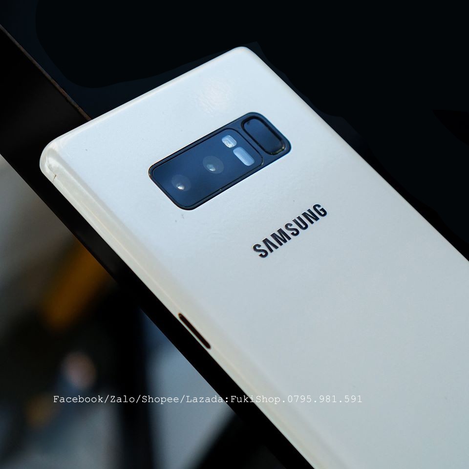 Tấm Dán Skin FULL Viền Matte White Pearl Note8 Note9 Note10 Note10+ Note10Lite ZFlip S20 S20Ultra S20+ S10 A70
