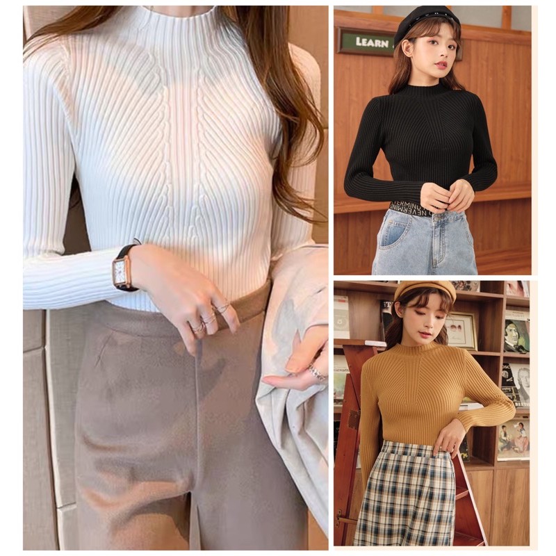 Áo len xương cá cao cấp