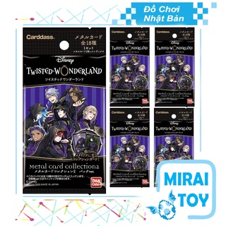 <Có sẵn> Thẻ bài Metal Card Disney : Twisted-Wonderland bóc ngẫu nhiên chính hãng