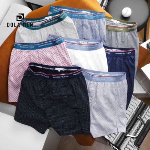 Quần Short Ngủ Tommy Hilifiger dư xịn Hàng Cao Cấp Dolamen có Big Size