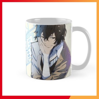 [Quà Tặng] Cốc Sứ In Hình -Osamu Dazai-Chó Bungou-HT51-2020-548- Chất Lượng