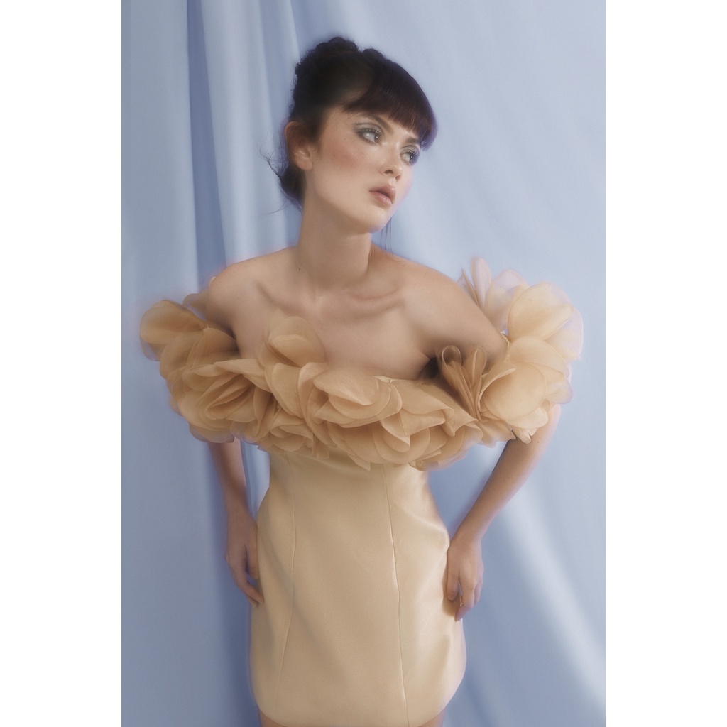 Váy hoa đính kết -  Follose Dress - Achelois