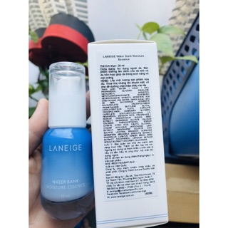 Tinh chất dưỡng ẩm dành cho da dầu và da hỗn hợp Laneige Water Bank Hydro Essence 30ML