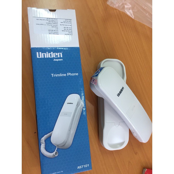 Điện thoại để bàn Uniden AS7101 (màu Trắng)