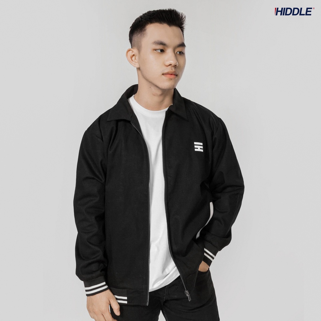 Áo khoác nam bomber Varsity VNXK vải kaki cổ bẻ dày dặn dễ phối đồ | H05-AK5