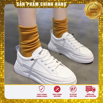 GIÀY THỂ THAO NỮ XINH XẮN. KIỂU DÁNG THỂ THAO NĂNG ĐỘNG. ĐỘN ĐẾ 4CM TĂNG CHIỀU CAO HIỆU QUẢ.