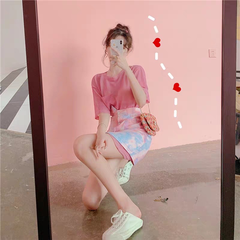 (Order) Set váy ombre cute ( 2 ảnh thật ở cuối)