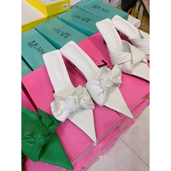 GUỐC NHỌN MŨI NƠ THẮT (D1856 D1857 D1858 D1859)