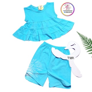 T189 - Đồ bộ bé gái- bộ bé gái mặc nhà babydoll