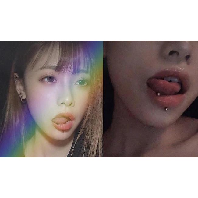 Set 10 Khuyên Rốn / Lưỡi / Rốn Bằng Thép Không Gỉ