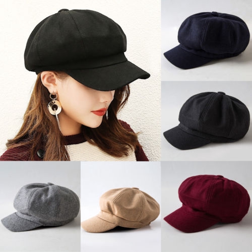 Nón beret phong cách vintage thời trang cho nữ