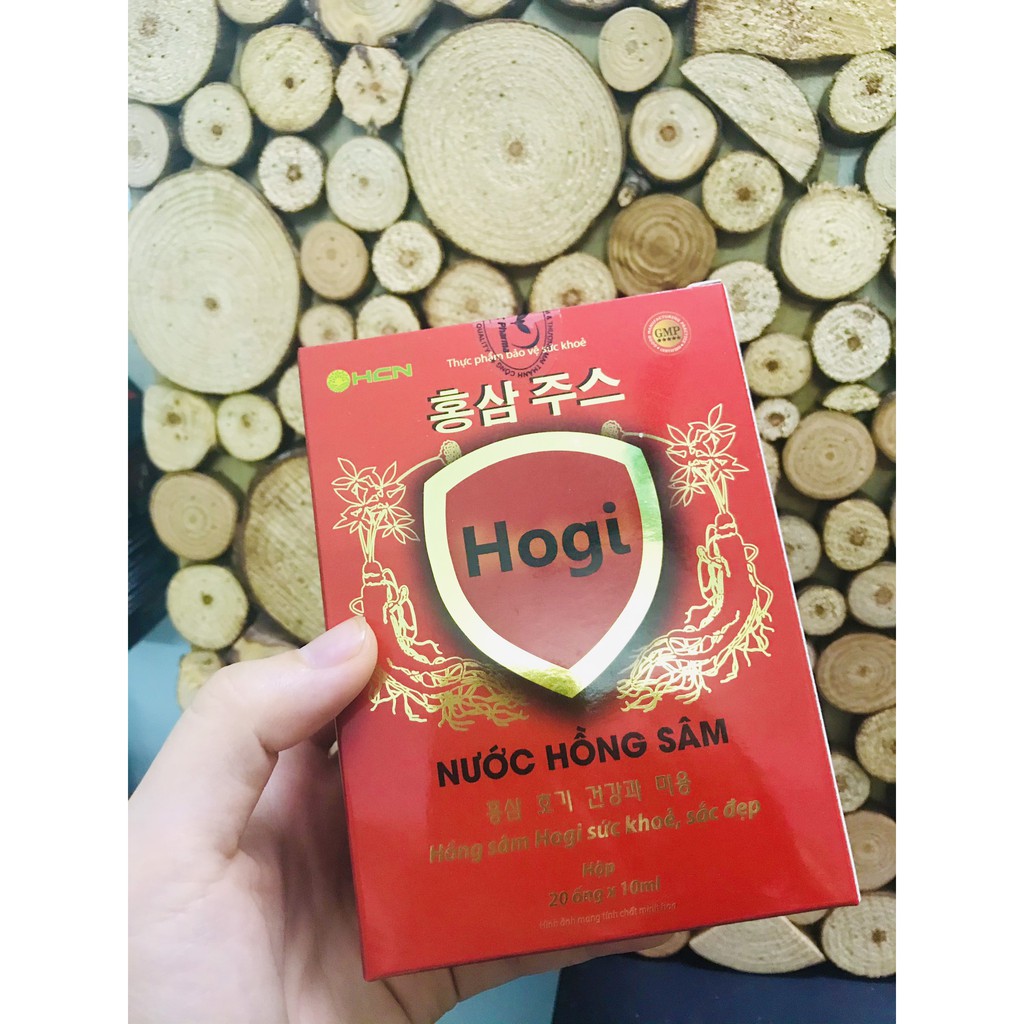Nước Hồng Sâm Hogi 6 Năm Tuôi Giúp Tăng Cường Sức Khỏe, Kéo Dài Tuổi Xuân