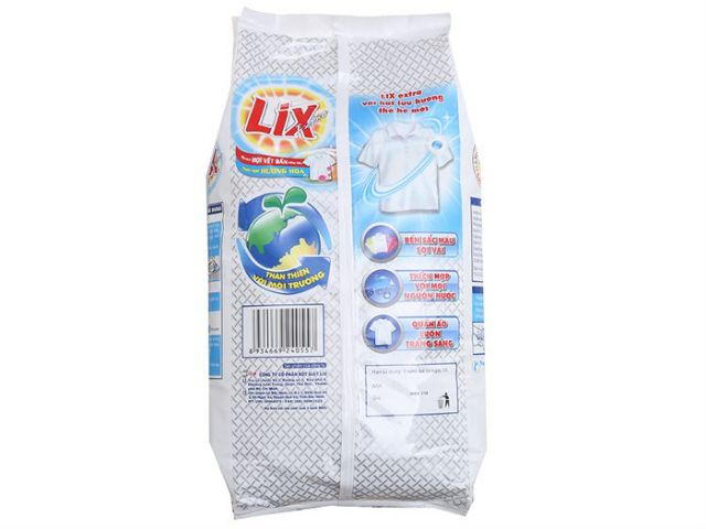 Bột giặt Lix Extra thơm ngát hương hoa 6kg