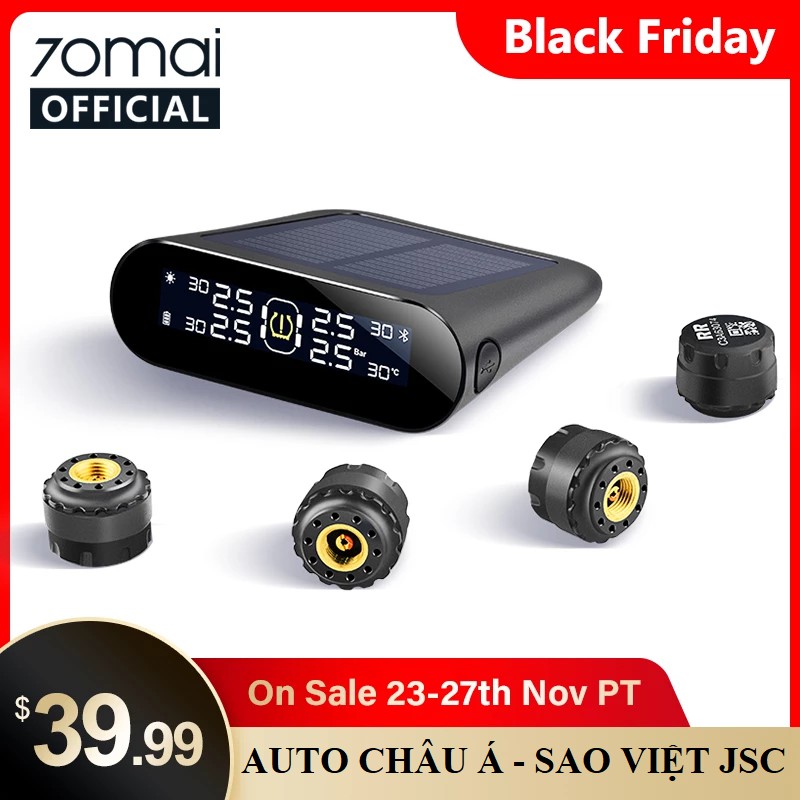 Camera hành trình 70mai A500S cam trước quốc tế, cảm biến hình ảnh SONY IMX335, cảnh báo bằng giọng nói tự động | BigBuy360 - bigbuy360.vn