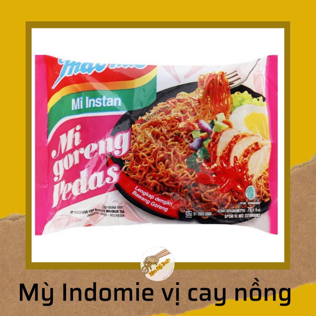 [Siêu ngon] Combo 10 gói Mì Trộn Indomie/ Mì Xào Khô Goreng cực hấp dẫn đủ vị | BigBuy360 - bigbuy360.vn