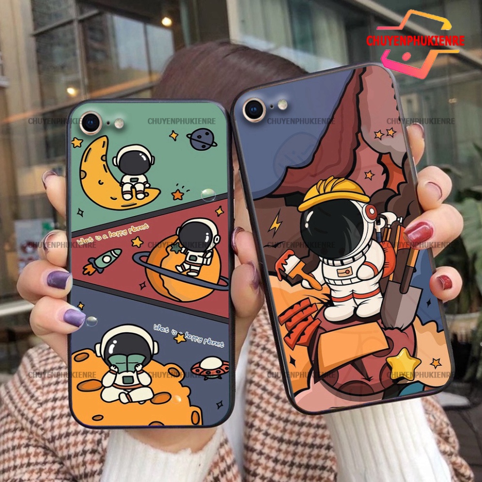 Ốp lưng iphone 6, 6 PLUS, 7, 7 PLUS, 8, 8 PLUS phi hành gia 2022