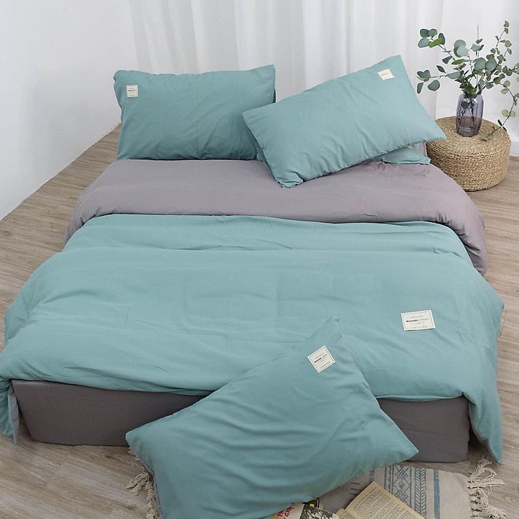 Bộ Chăn Ga Gối Cotton tici Emmibedding