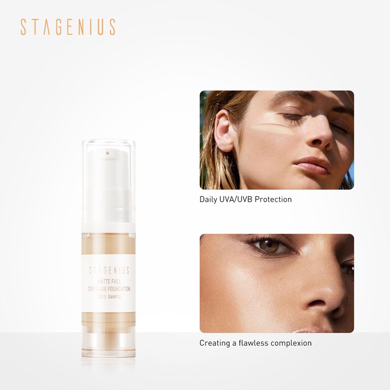 (Hàng Mới Về) Thỏi Kem Nền Dạng Lỏng Kiểm Soát Dầu Dưỡng Ẩm Che Khuyết Điểm Không Thấm Nước Stagenius 5ml | BigBuy360 - bigbuy360.vn