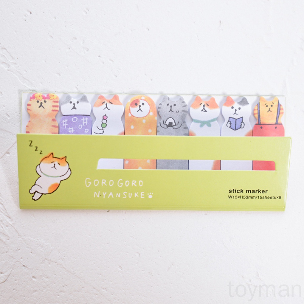 Giấy Dán Ghi Chú Hình Động Vật Hoạt Hình Dễ Thương