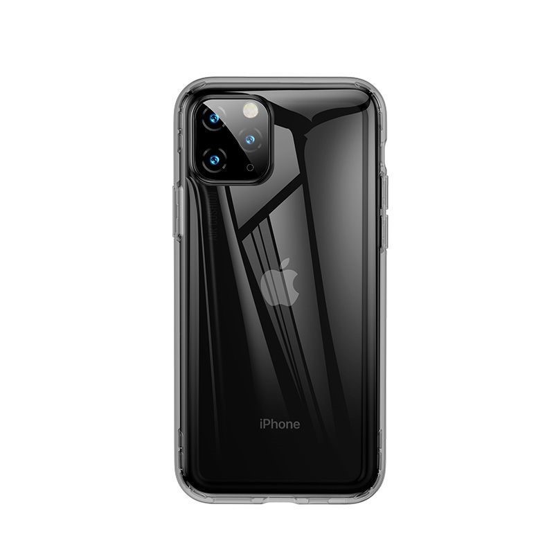 Ốp lưng silicon chống sốc bằng túi khí cho iPhone 11 Pro Max hiệu Baseus safety Airbags Case - Hàng chính hãng