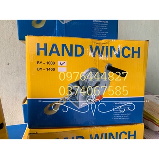 Tời cáp quay tay 600Lbs (272kg) cáp dài 8m