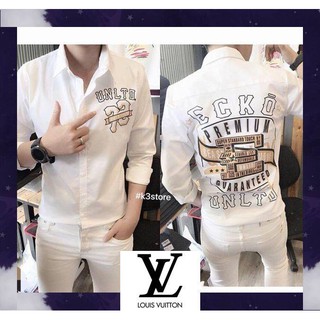 Áo Sơ Mi Nam Rẻ Đẹp Mẫu Mới 2018 Ở Tphcm Cao Cấp Co Giãn,áo sơ mi nam trắng họa tiết in hình