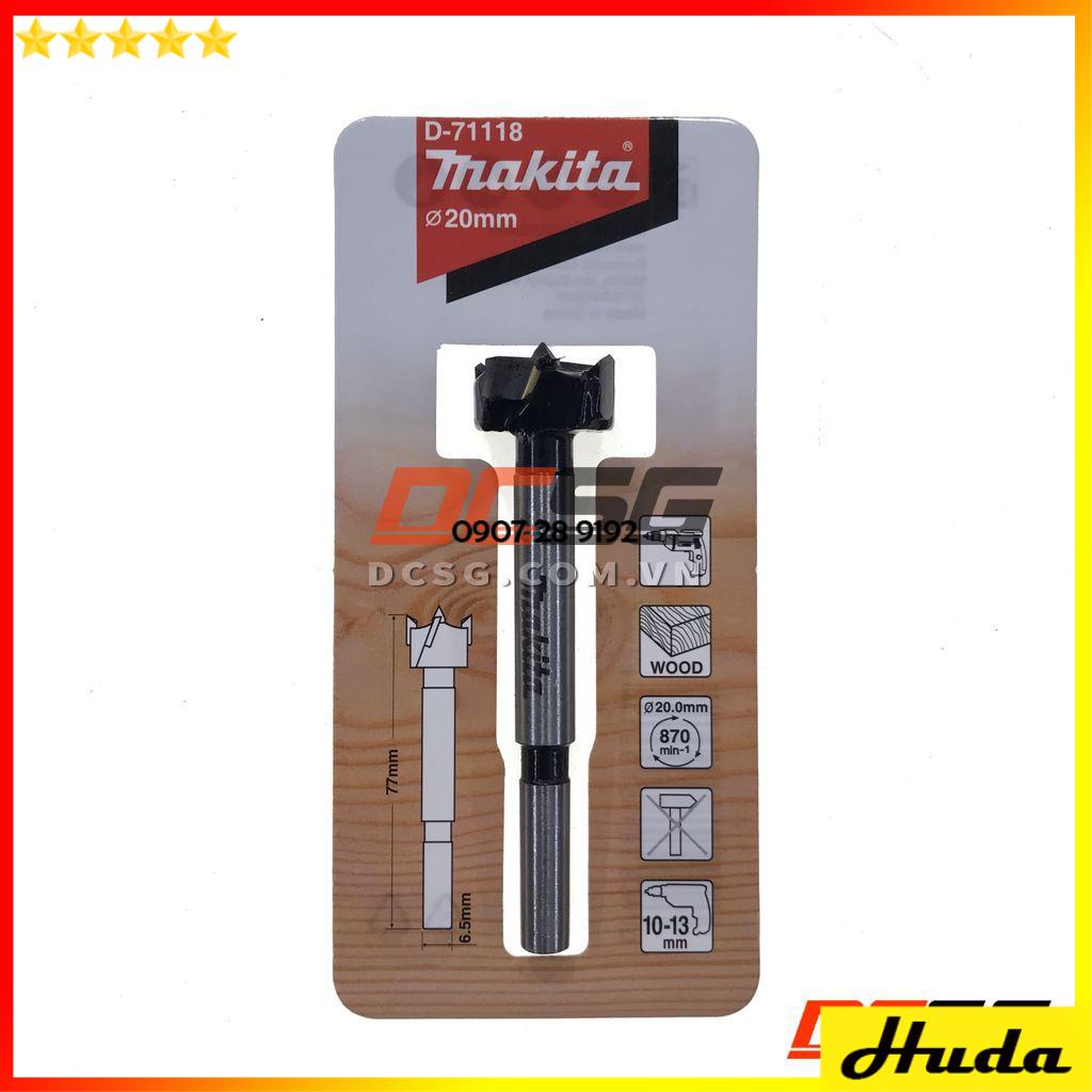 Mũi khoét gỗ chuôi tròn 15-35x77mm Makita | DCSG