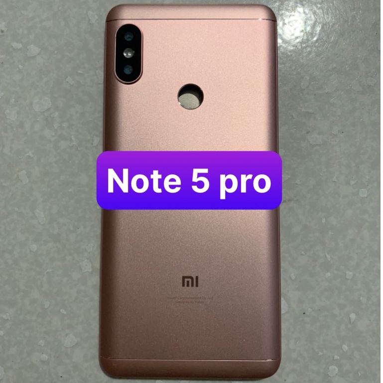 bộ xương vỏ xiaomi redmi note 5 / note 5 pro dùng chung / bộ gồm lưng,xương,phím,kính camera