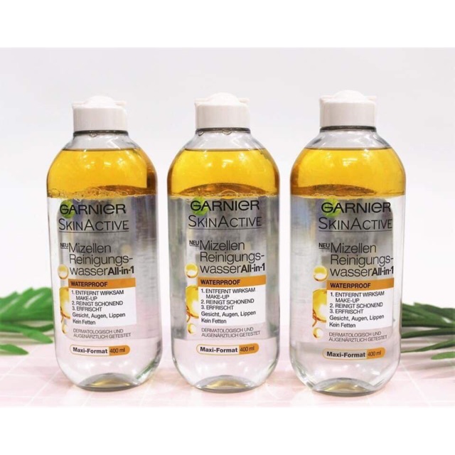 Nước tẩy trang Ganier của Đức