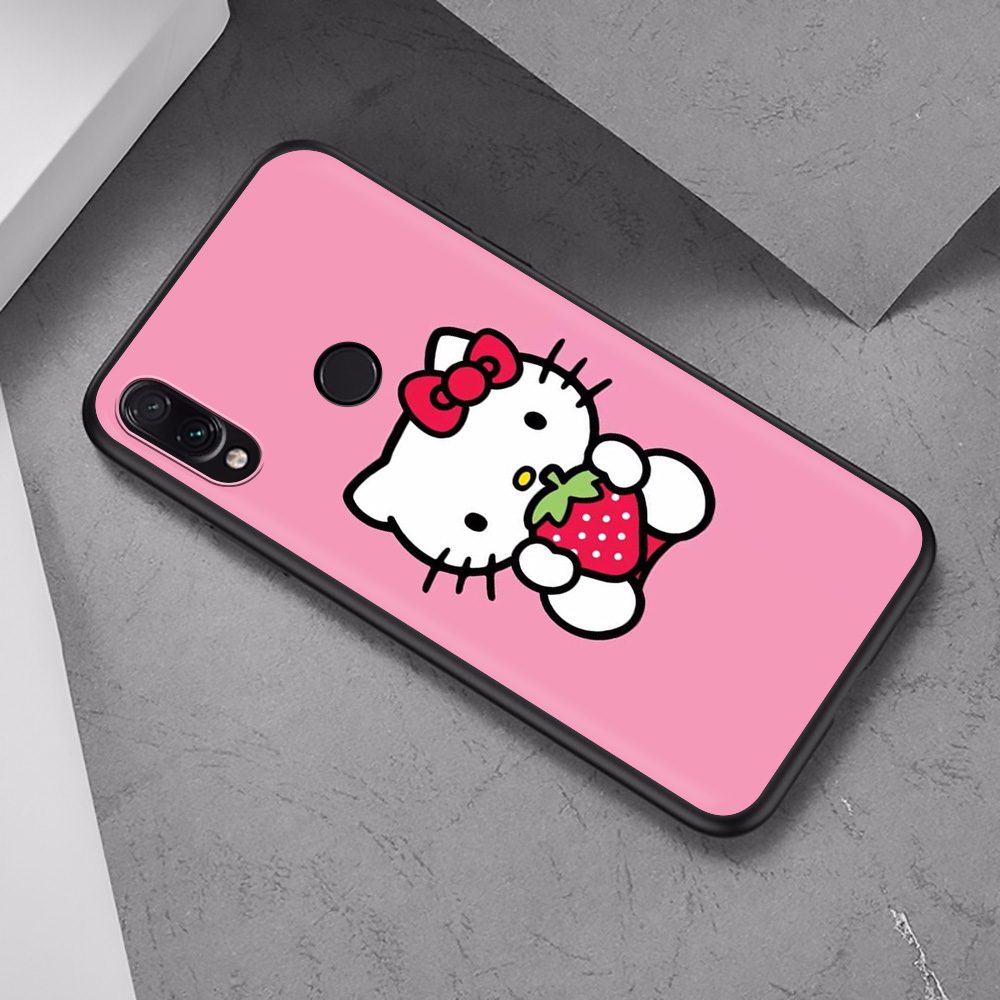 Ốp Điện Thoại Tpu Mềm Họa Tiết Hello Kitty K60 Cho Redmi Note 5 6 7 8 8t K30 Pro Prime