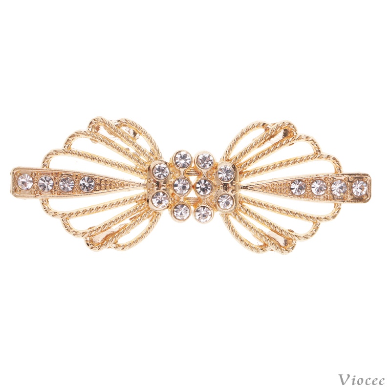 Cặp móc cài áo sweater đính đá pha lê cho cô dâu