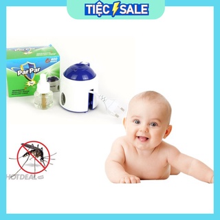 Máy đuổi muỗi xông tinh dầu parpar kèm tinh dầu _ Giá Bán Sỉ Lẻ