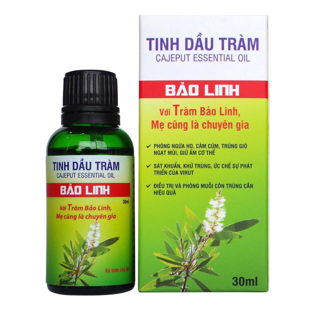 Tinh Dầu Tràm Huế Nguyên Chất | Giữ ấm cho bé|Phòng cảm ho - Dầu Tràm Bảo Linh