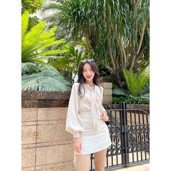 Chân váy chữ A Tarta thanh lịch LUCETFASHION Tulip Skirt