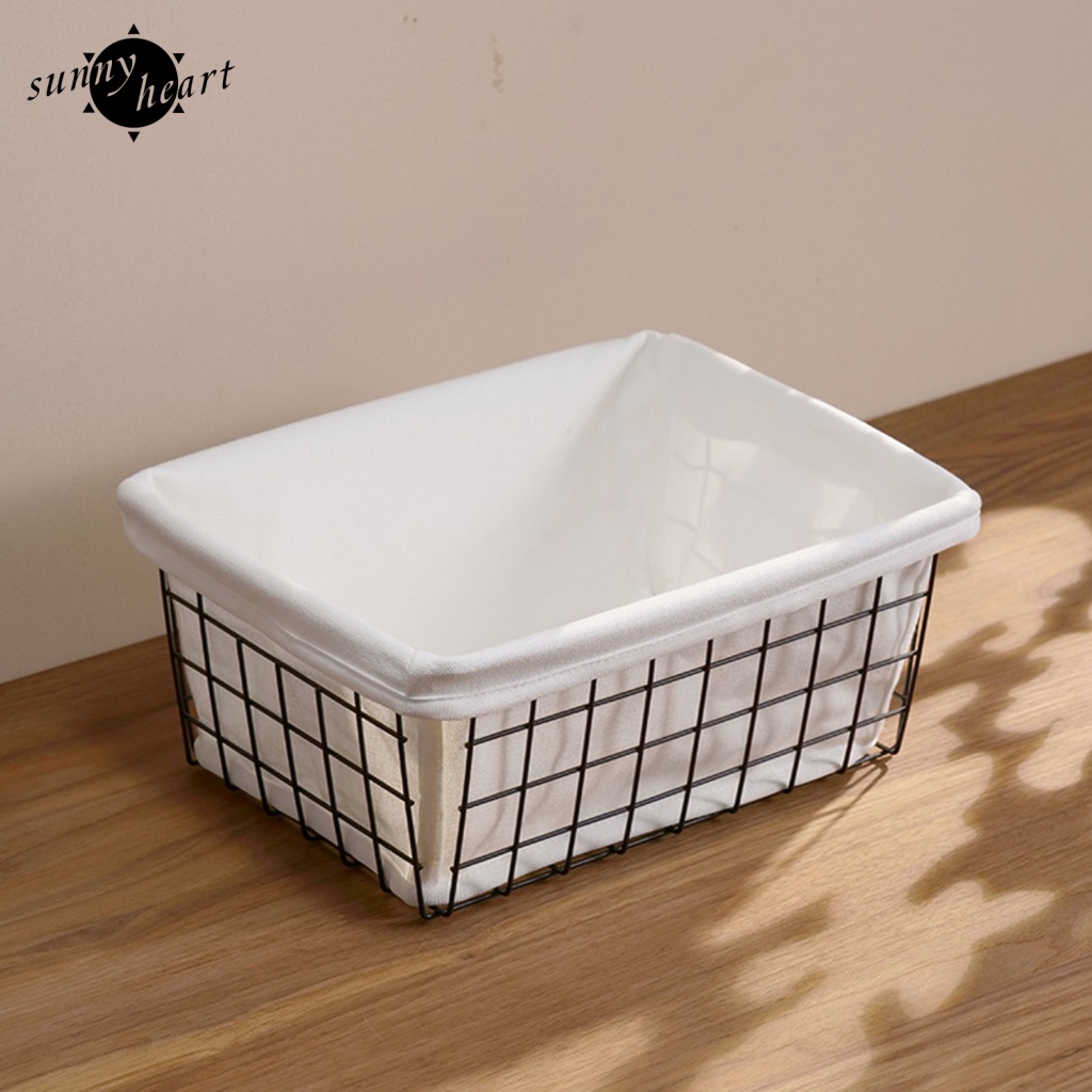 Giỏ Sắt Đựng Đồ Dùng Để Bàn Thân Thiện Với Môi Trường