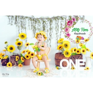 Set nón, bikini, giày cho bé 1 Tuổi