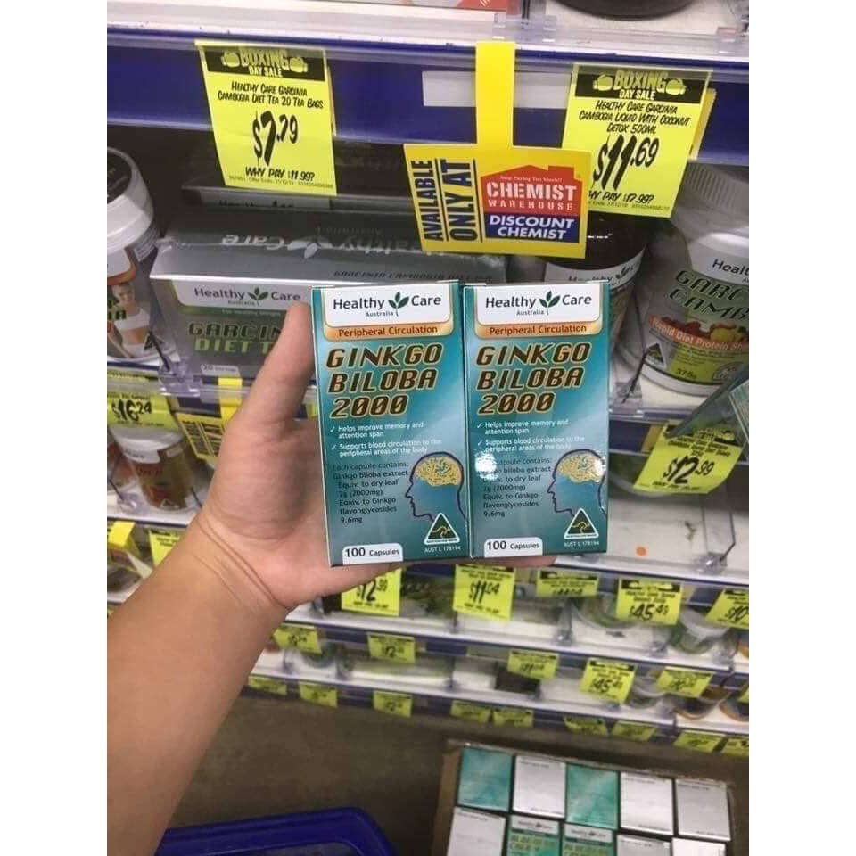 BỔ NÃO GINKGO úc