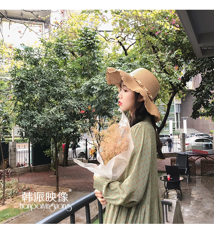 Mũ Rộng Vành Chống Nắng Phong Cách Hàn Quốc Cho Nữ