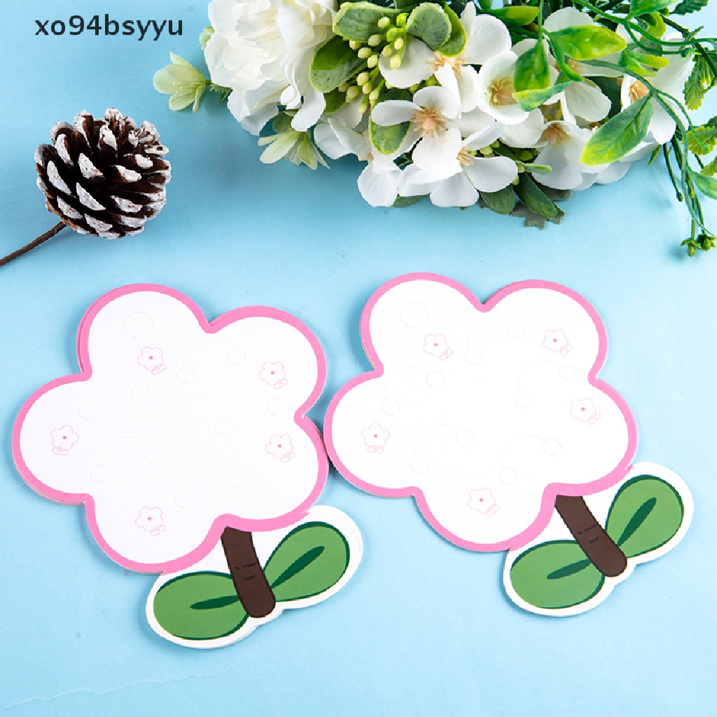 Set 50 Thẻ Giấy Xo94Bsyu Hình Hoa Năm Chỗ Ngồi Tự Làm Kẹp Tóc Trang Sức