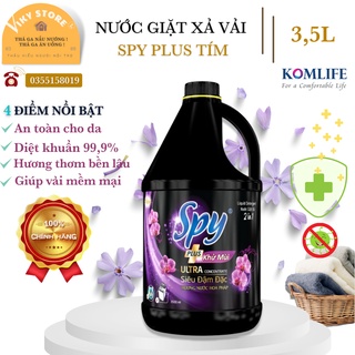 Nước giặt xả spy plus tím
