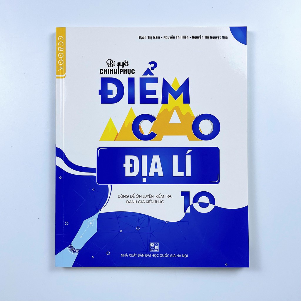 Sách Bí quyết chinh phục điểm cao Địa lí 10