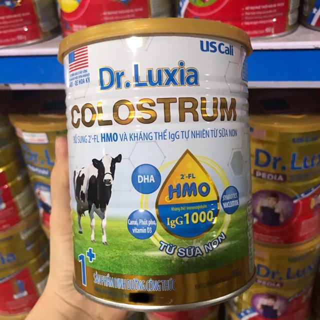  Sữa dr.luxia colostrum 1+ 800g ( mẫu mới step 3)