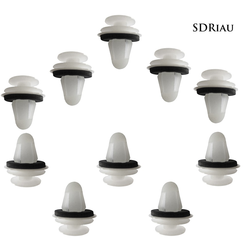 Set 10 Đinh Tán Nhựa Phụ Tùng Cho Xe Ô Tô