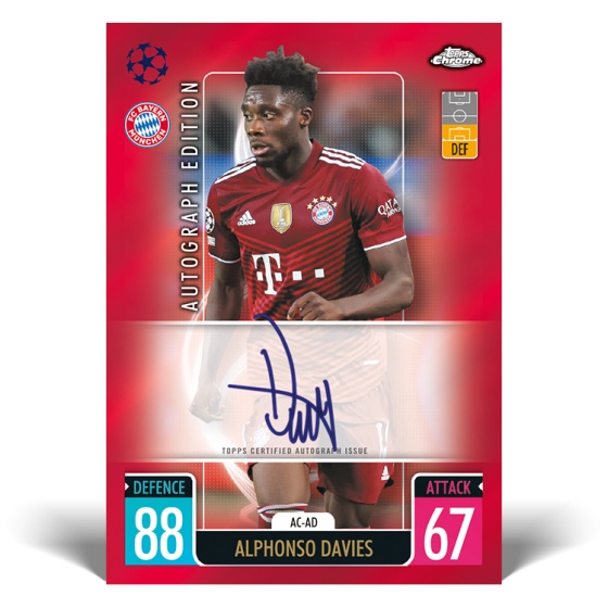 Hộp Thẻ Hình Nhân Vật Cầu Thủ Toops 2021-2022 UCL Match Attax Chrome Chính Hãng Nguyên Seal
