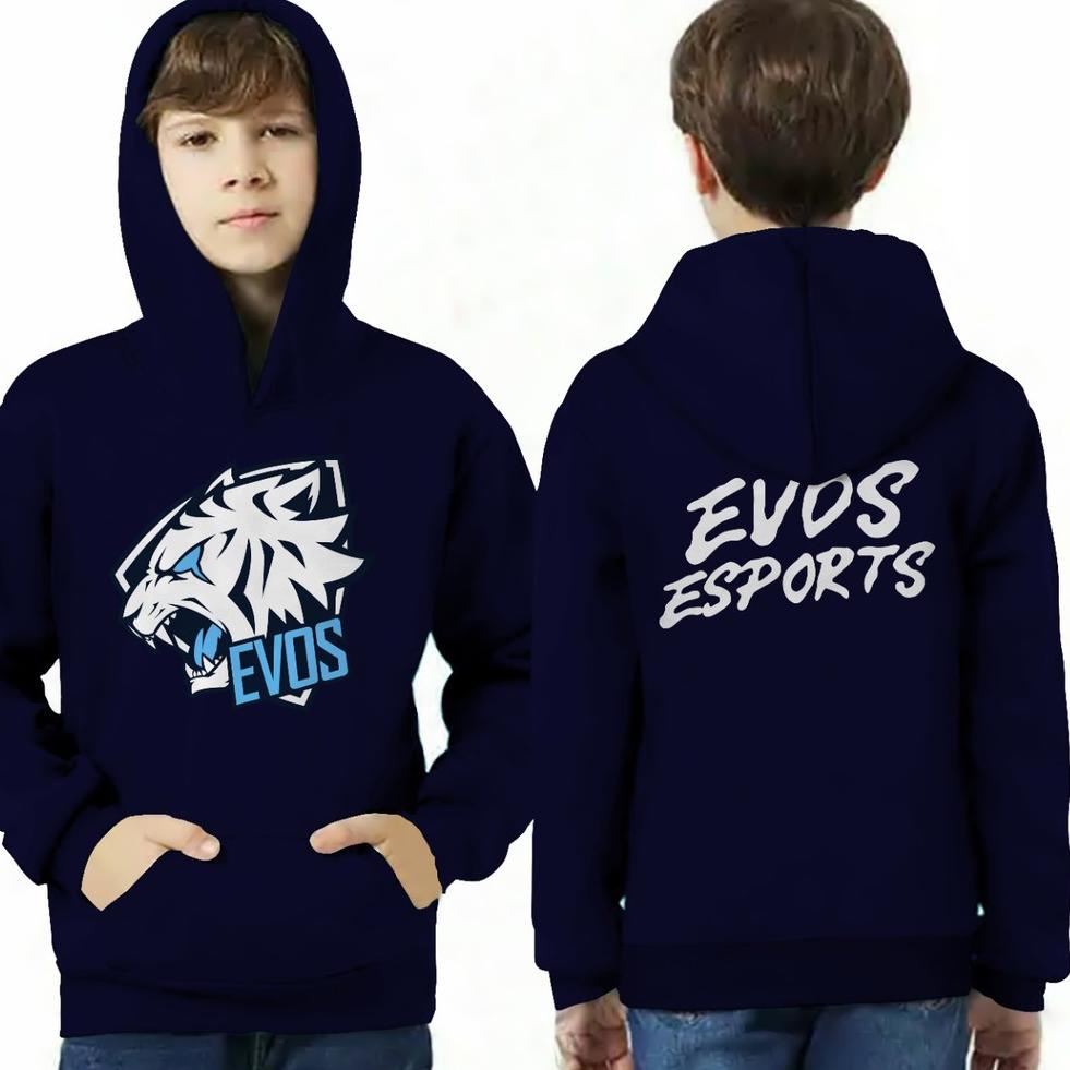 Áo Hoodie 3.3 evos esport Cho Bé / Áo Khoác / Áo Len evos / 6-13 Tuổi