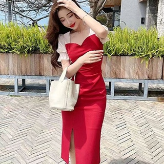 Đầm Tay Ngắn Dáng Ôm Thời Trang Xinh Xắn Cho Nữ