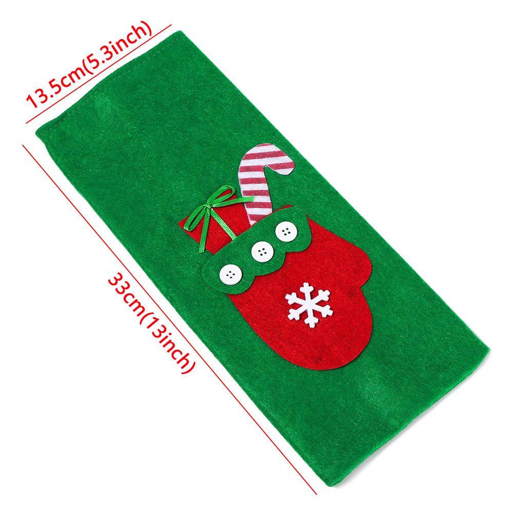 Miếng Dán Trang Trí Chai Rượu Chủ Đề Giáng Sinh