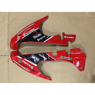 SIÊU RẺ - Mỏ cày Ex150 - Màu đỏ tem đen